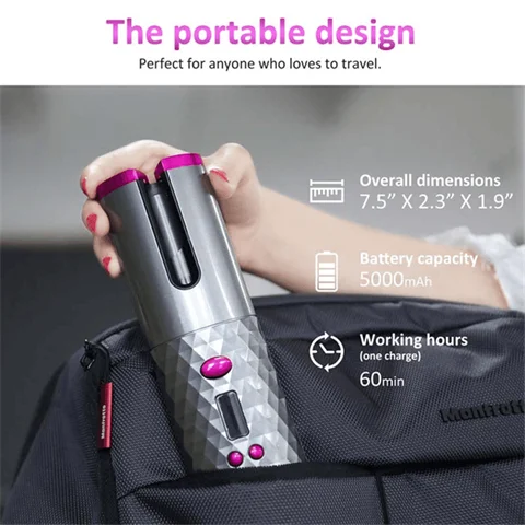 🔥Last Day Promotion 49% OFF & Free Shipping🔥Auto Rotating Ceramic Hair Curler