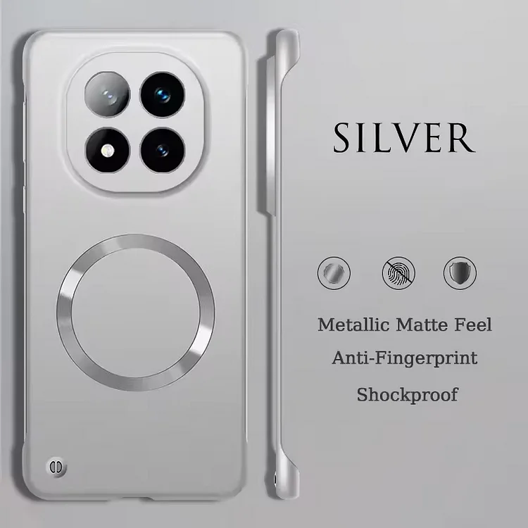 Fashion Ultra Thin Frameless Magnetic Case for Xiaomi Redmi Note 