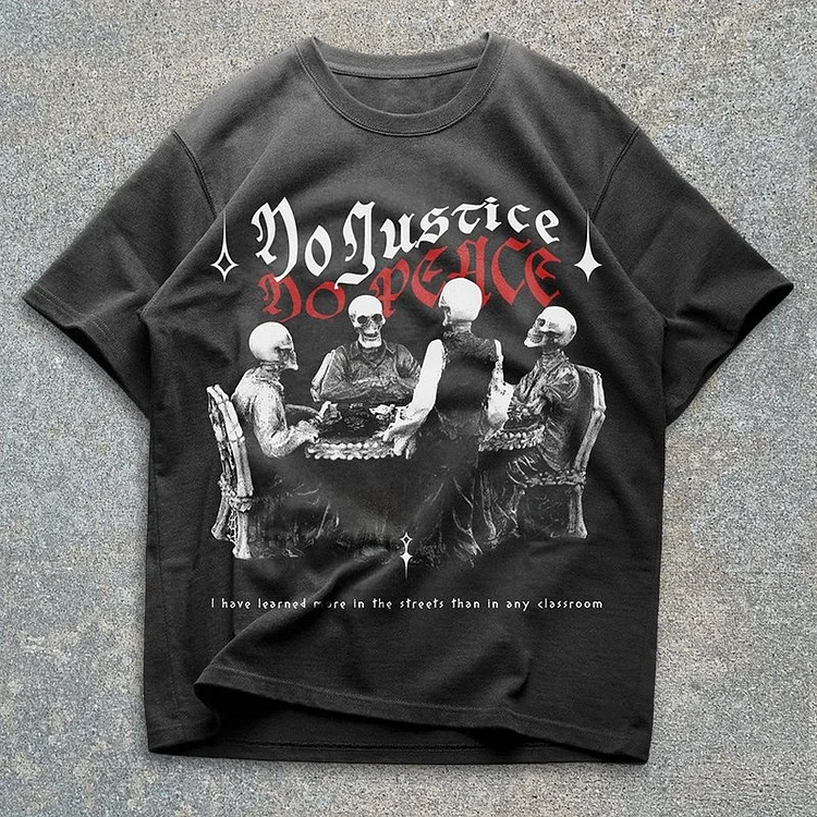 Skull Graphic Short Sleeve T-Shirt