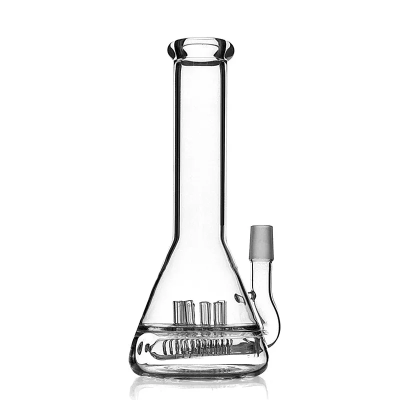 9" Beaker Bong with Sprinker Perc Glass Water Bong Pipe