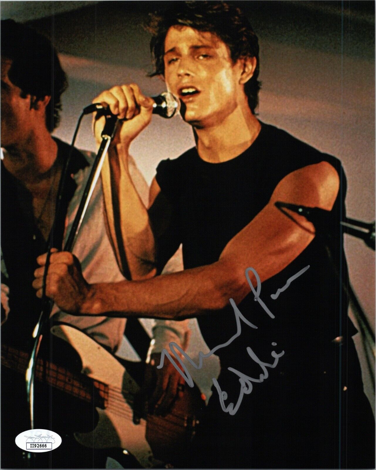 MICHAEL PARE Authentic Hand-Signed Eddie and the Cruisers