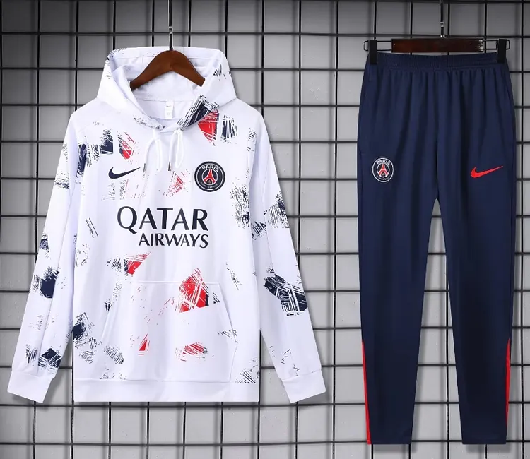 24-25 season Paris training hooded training jersey