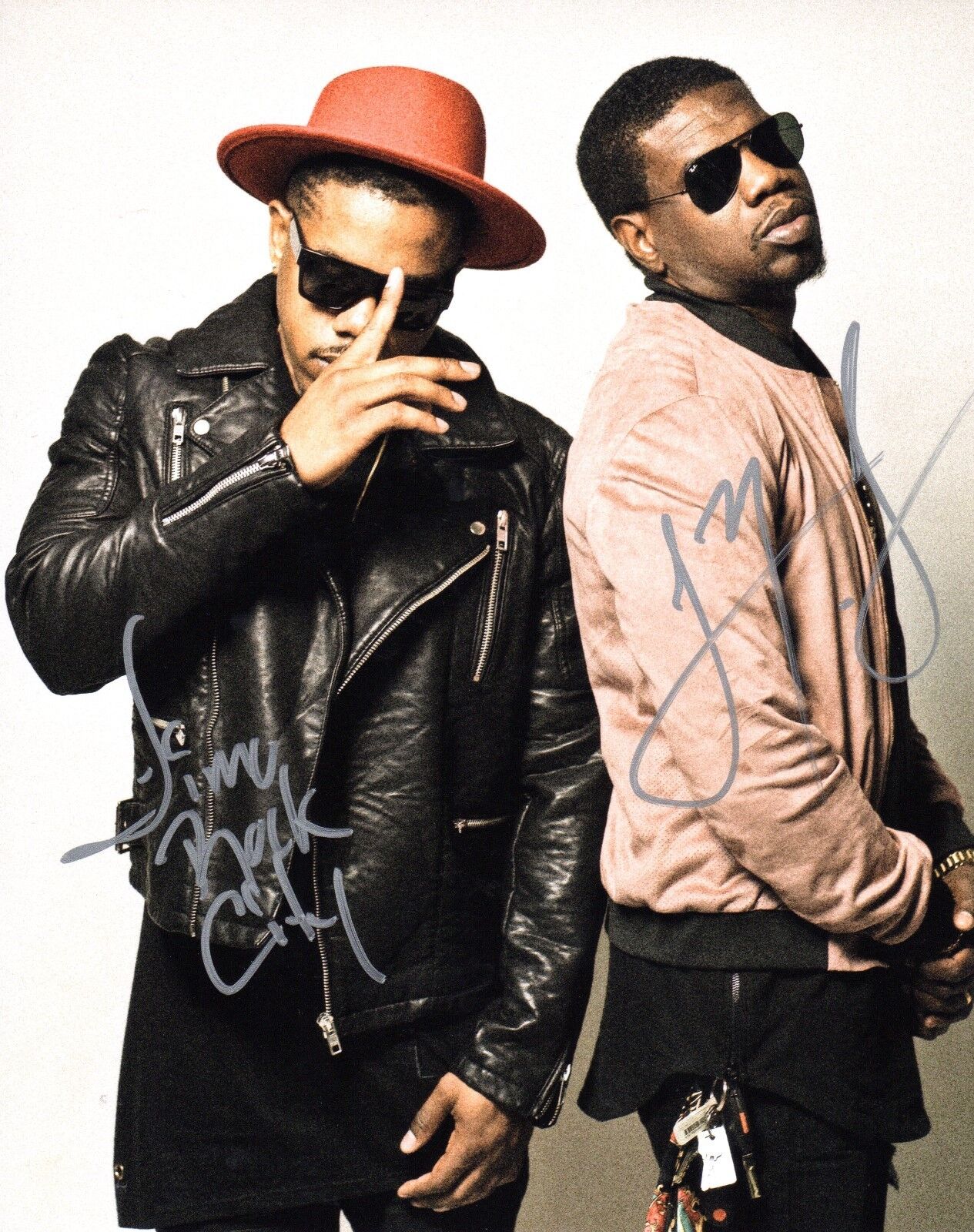 GFA Locked Away Duo * ROCK R. CITY * Signed 8x10 Photo Poster painting AD3 PROOF COA