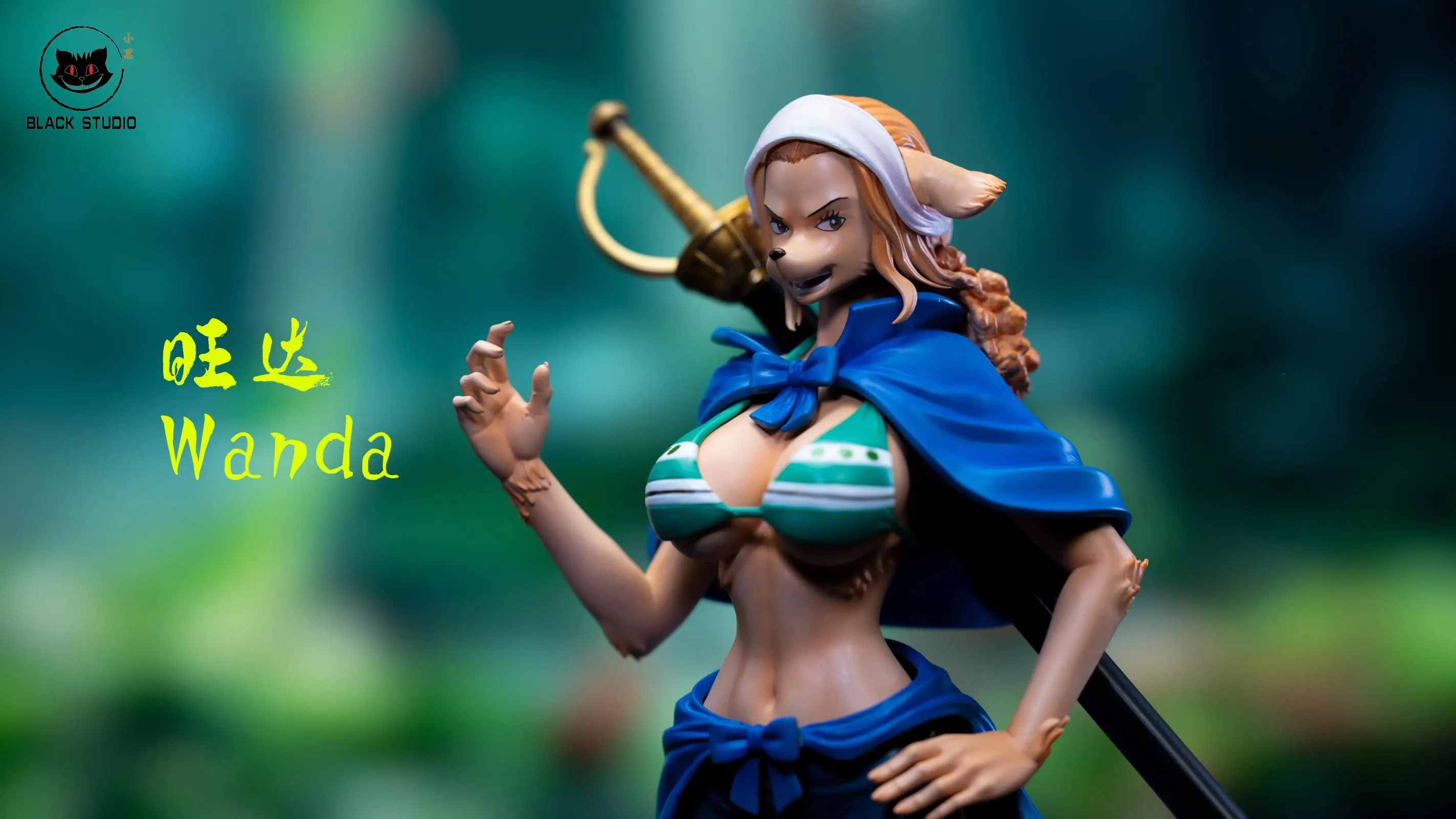 POP Scale Mink Tribe Series 001 Pedro & Wanda - ONE PIECE Resin