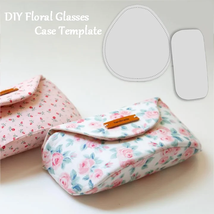 DIY Floral Glasses Case Templates (With Instructions)