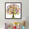Four Seasons Tree-Spring-14CT Stamped Cross Stitch 18*18cm/7.09*7.09in tapestrymarket