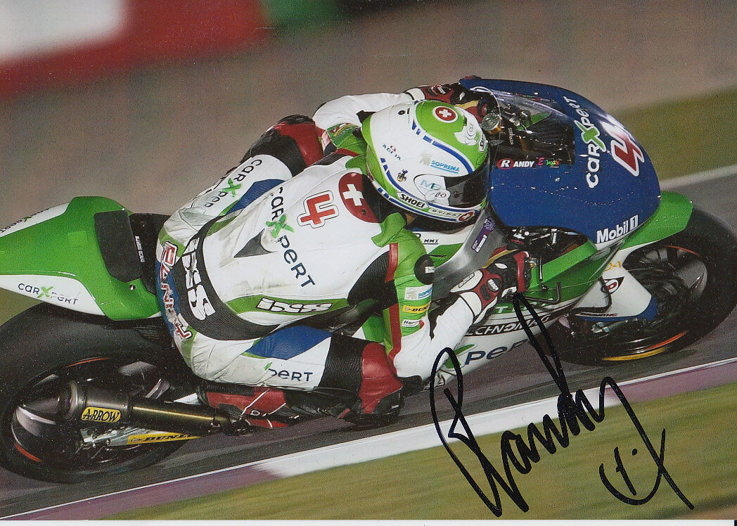 Randy Krummenacher Hand Signed Technomag carXpert Suter 7x5 Photo Poster painting.