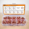 200Pcs Motorcycle Sump Flat Sealing Spacers Metric Sealing Washer Assortment Set