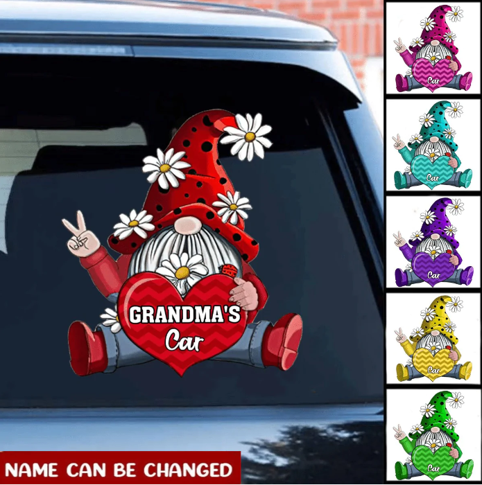 Mom And Grandma Personalized Custom Stickers