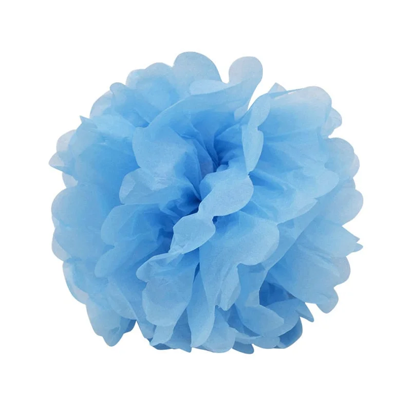 5pcs Tissue Paper Pompoms Wedding Decorative Paper Flowers Ball Baby Shower Birthday Party Decoration paper pom poms