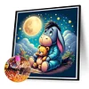 Eeyore Bear-Full Round Diamond Painting 40*40CM