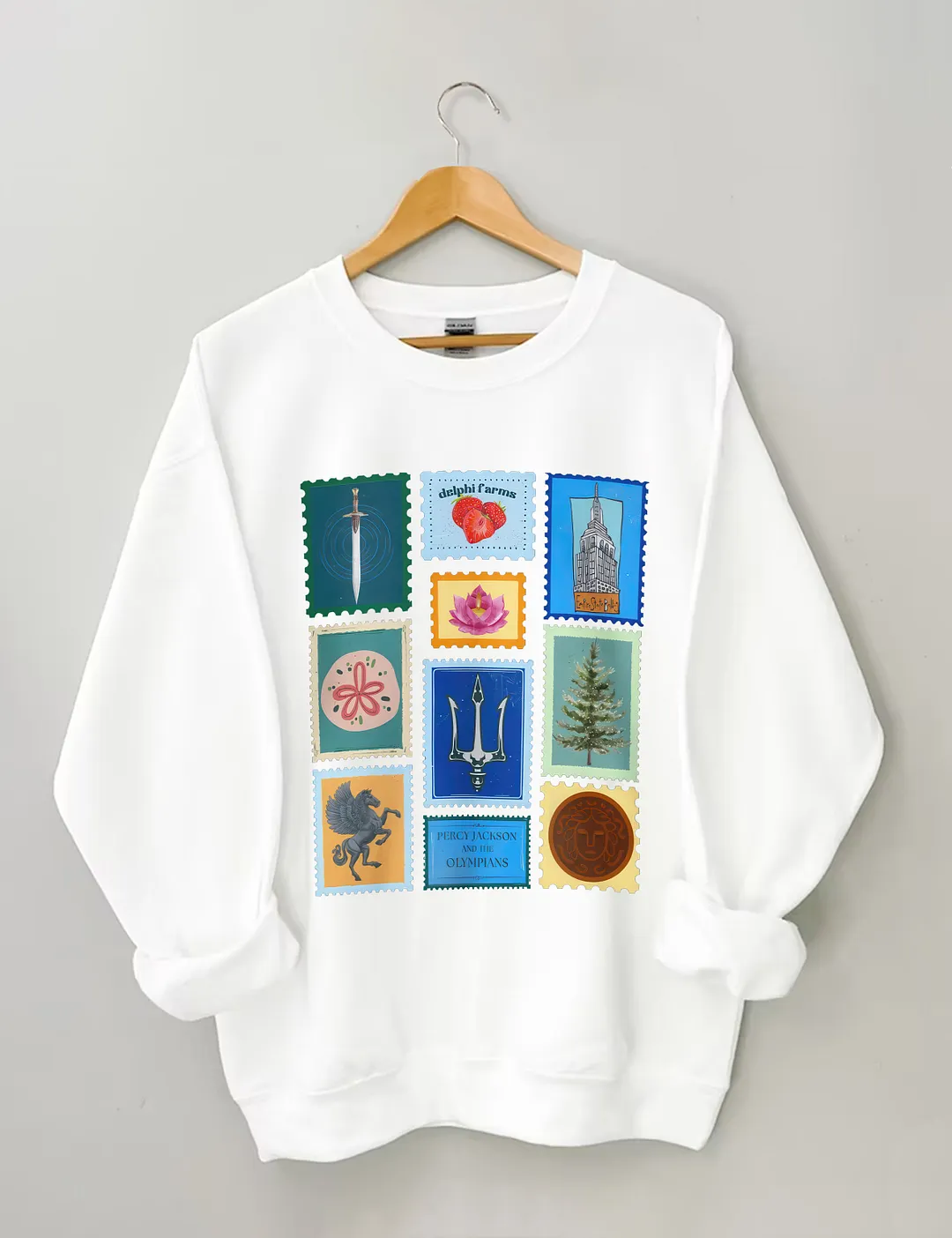 Vintage Stamp Loves Sweatshirt