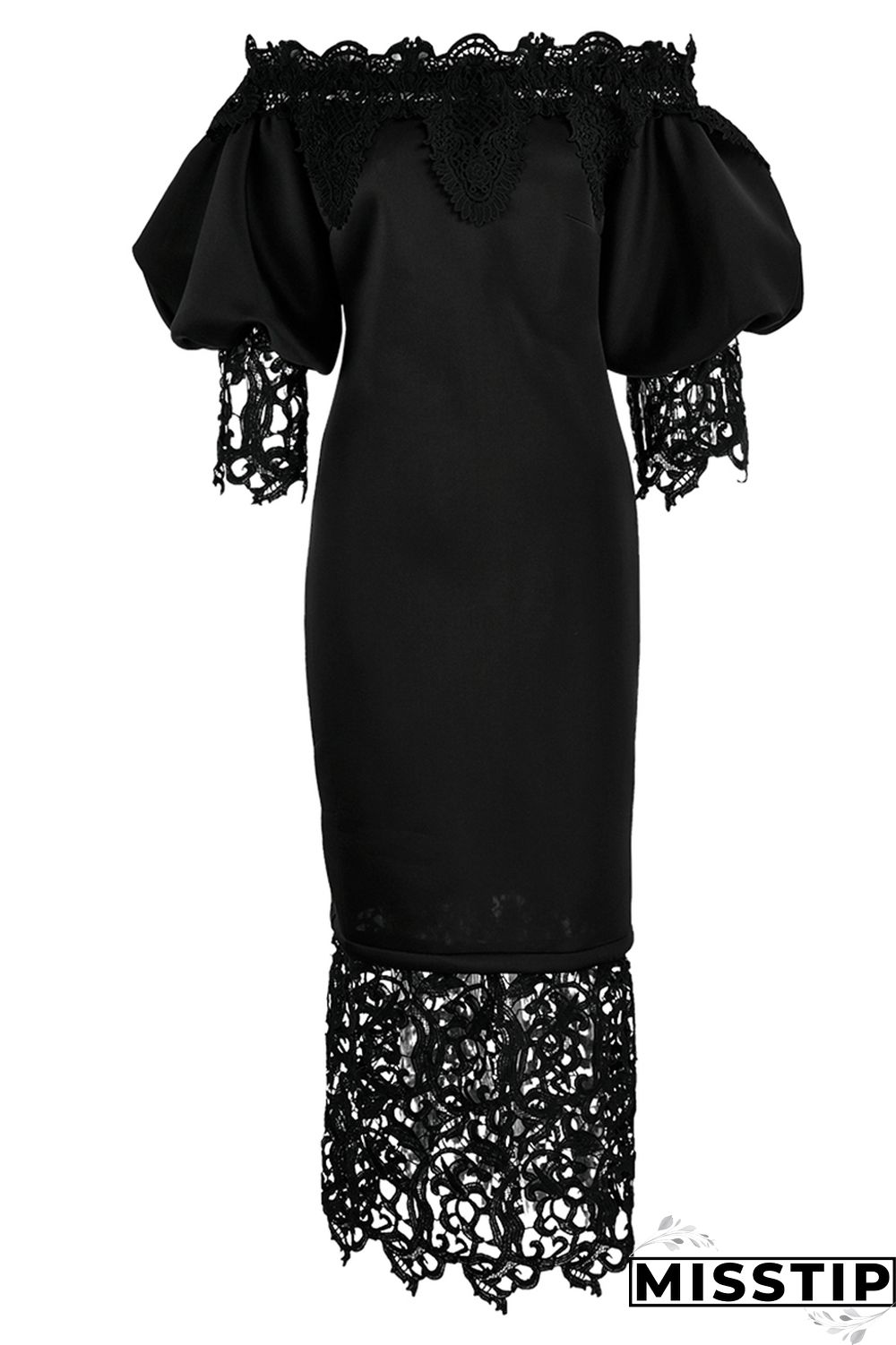 Blue Fashion Casual Solid Patchwork Off the Shoulder Long Dress Dresses