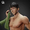 1 6 Scale Leisure Time After Swim Sosuke Yamazaki Free Resin