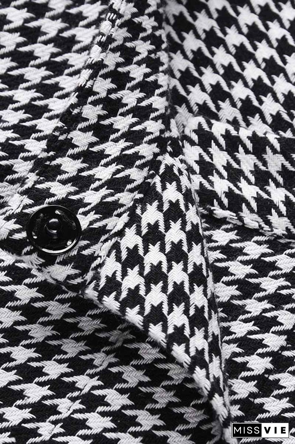 Loose Lace Plaid Cloak