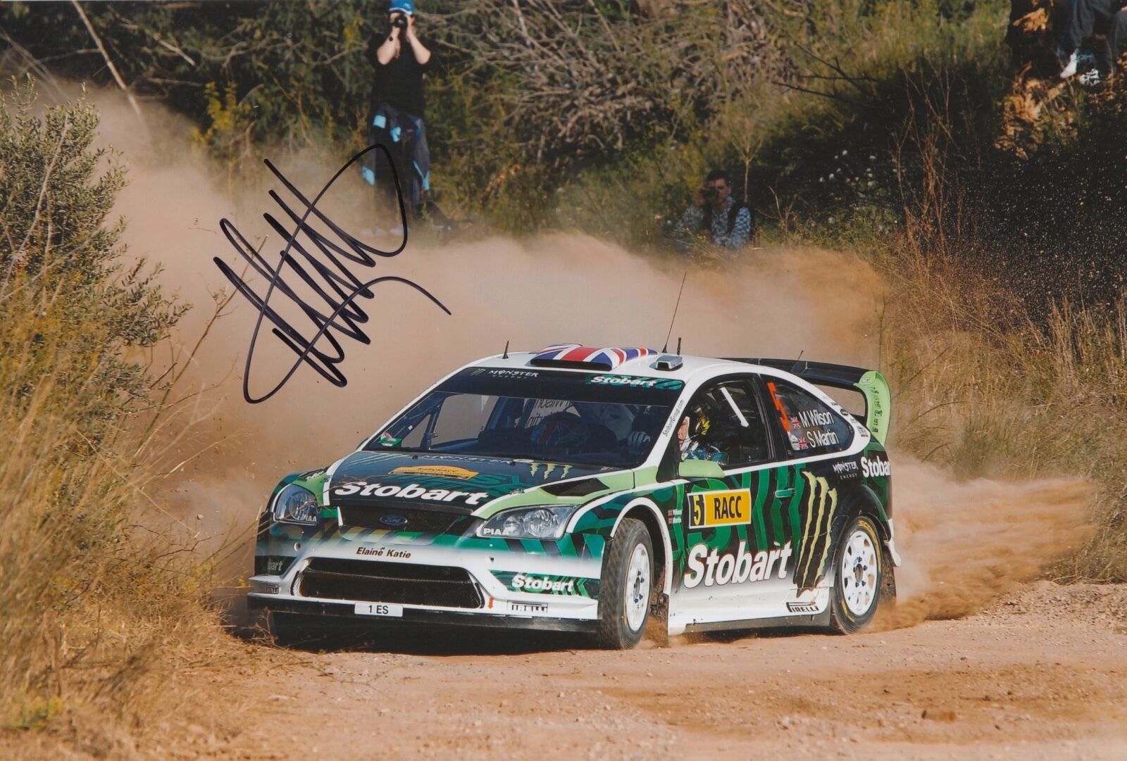 Matthew Wilson Hand Signed Photo Poster painting 12x8 Ford Rally 3.