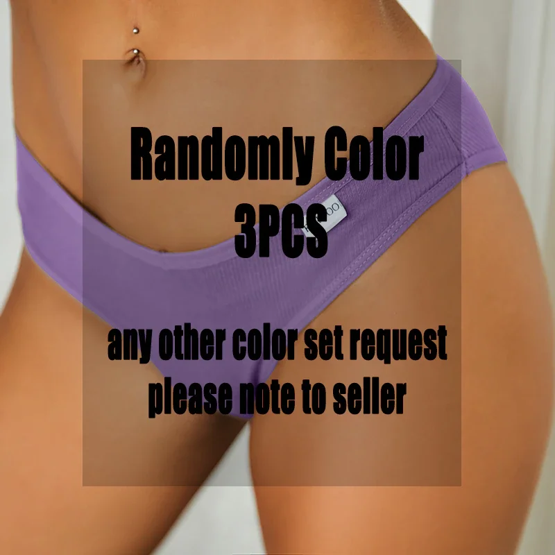 Billionm Cotton Women Panties Sexy V Waist Underwear T-back Underpants Woman Brazilian Pantys Female Briefs Intimates Lingerie