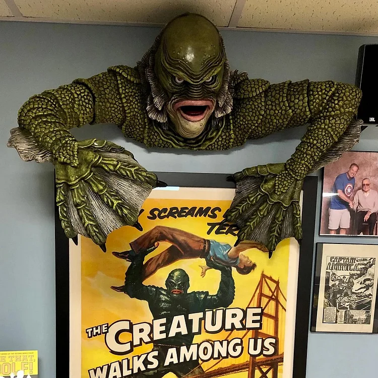 Halloween Creature from the Black Lagoon Grave Walker Statue Decoration | 168DEAL