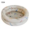 Inflatable Swimming Pool Baby  Outdoor Paddling Pool (Beige 90cm diameter)
