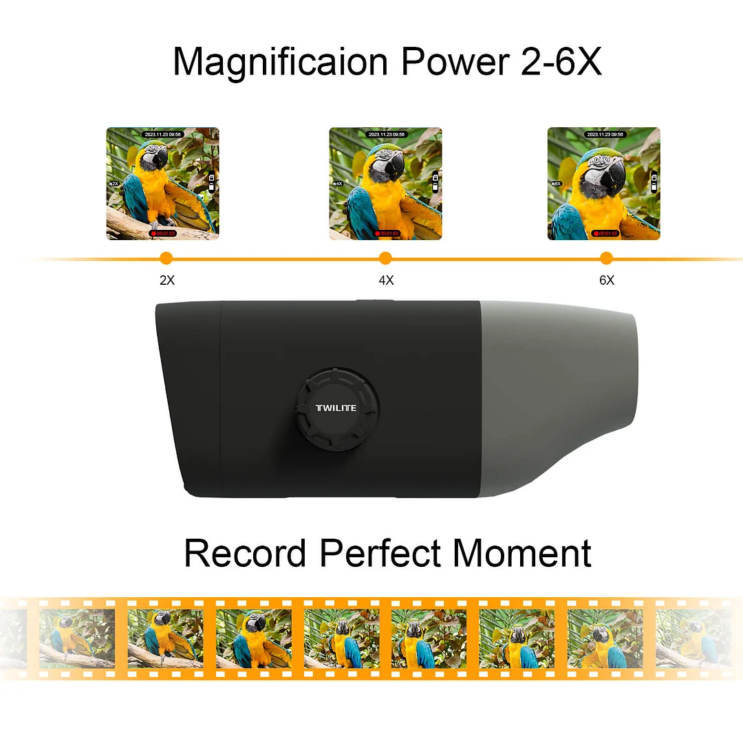 Monocular Full Color - Night Vision Monocular 5-15x40mm Digital Optics Monocular for Camping Hunting & Fishing