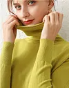 High-quality Women's Turtleneck Sweater Bottoming Shirt