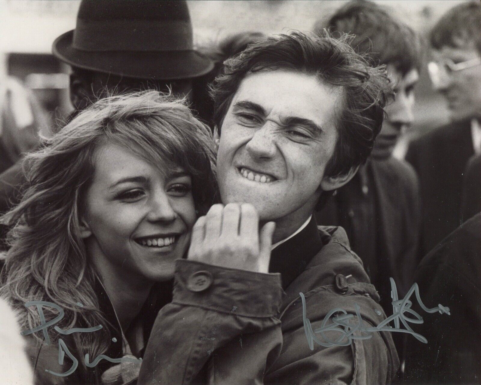 QUADROPHENIA movie scene Photo Poster painting signed by Phil Daniels & Leslie Ash - UACC RD