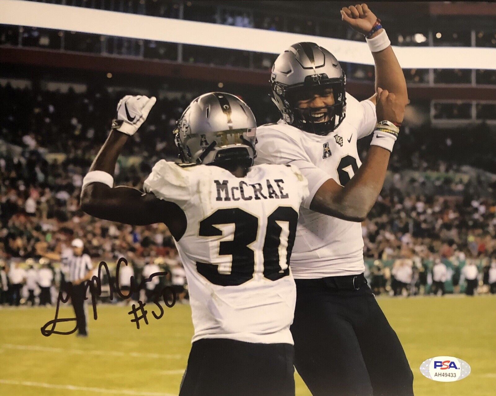 Greg McCrae Signed Autographed UCF Central Florida Knights 8x10 Photo Poster painting Psa/Dna