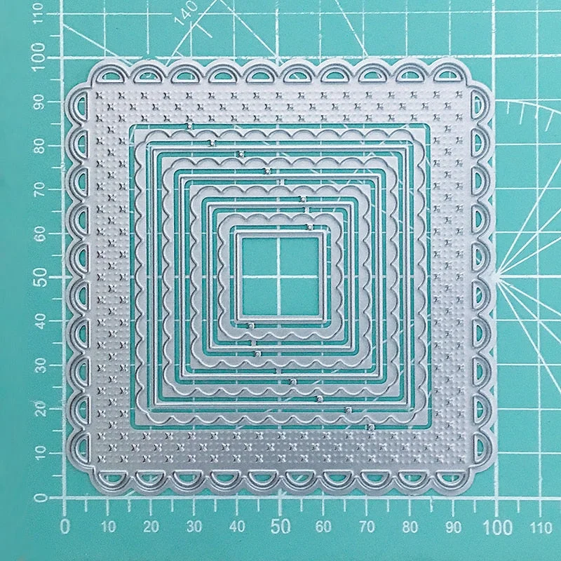 Frame Basic Model Shape Craft Metal Cutting Frame Templates Scrapbooking Embossing Paper Cards Photo Album Craft Stencils Dies