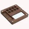 Wooden Empty Box Portable Palette Travel Paint (8 Grids)