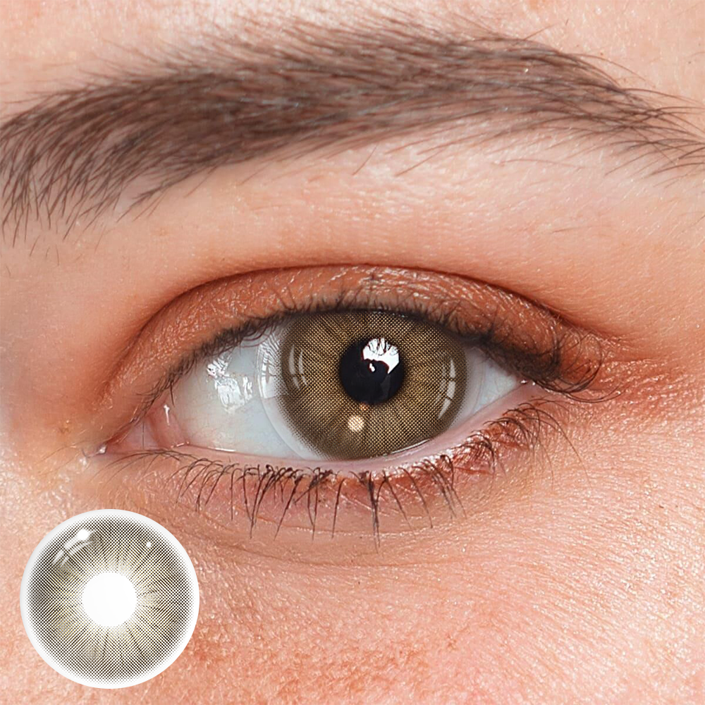 Claudina Brown Coloured Contact Lenses