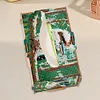 Wooden Colorful Pattern 5D Diamond Painting Tissue Holder Diamond Art Tissue Box
