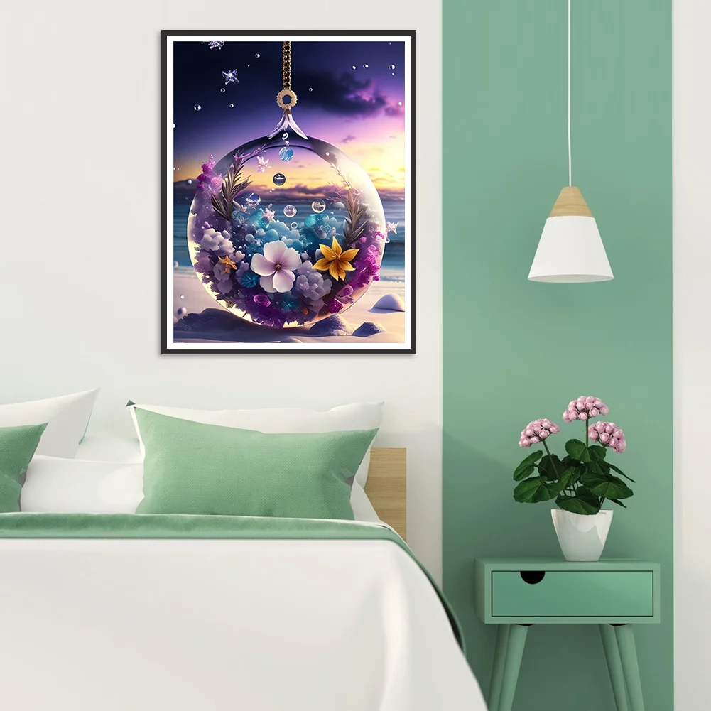 Diamond Painting - Full Round Drill - Flower Beach(30*40cm)