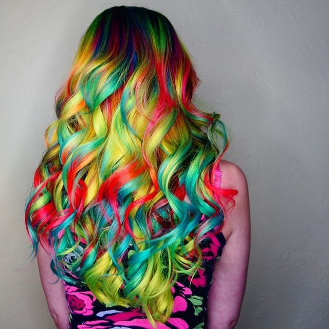 US Mall Lifes® | ( 🔥HOT) RAINBOW009 COLORS WIGB WAVE WIG 100% High-Density HAIR US Mall Lifes