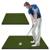 [US Local Warehouse] 5x5ft Thickening Golf Mat 35mm Artificial Hitting Training Mat Gifts for Men Dad