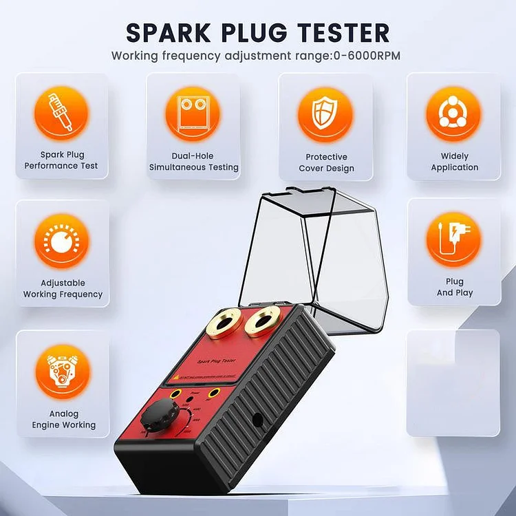 ⚡Limited Time Half Price - Spark Plug Tester with Dual Test Holes