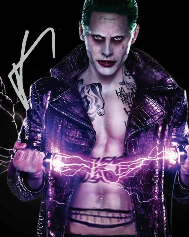 Jared Leto - The Joker Autograph Signed Photo Poster painting Print