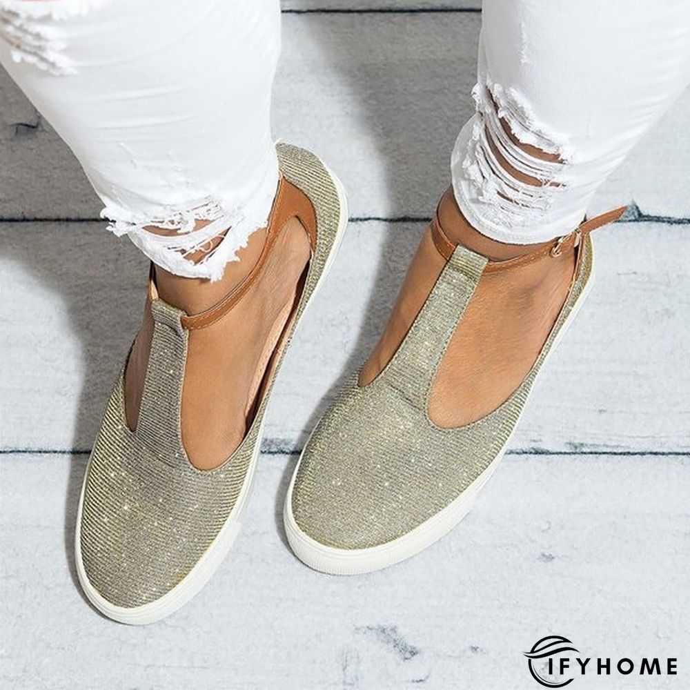 Summer Sandals Round Toe Shoes with Adjustable Buckle | IFYHOME