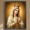 Diamond Painting-DIY Full Round Drill Our Lady