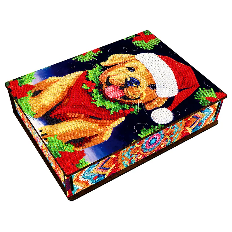 Christmas Diamond Art Storage Case Xmas Bell Xmas Gift for Diamond Art DIY Craft