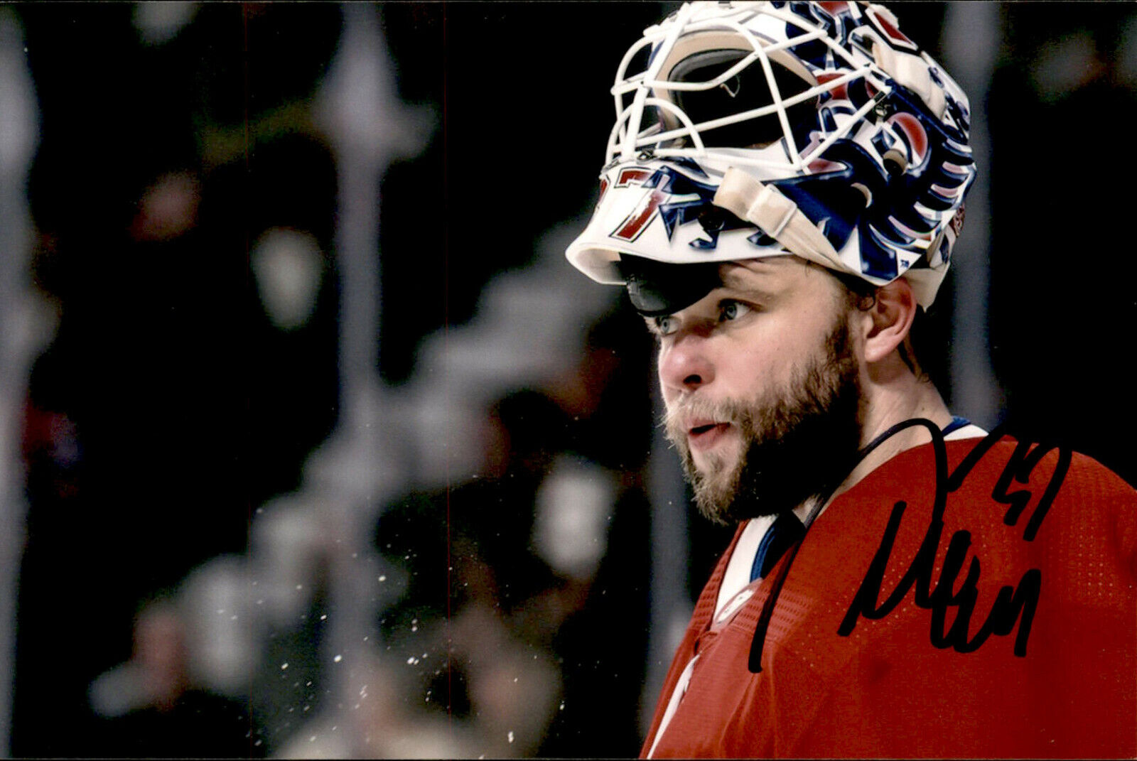 Antti Niemi SIGNED autographed 4x6 Photo Poster painting MONTREAL CANADIENS #5