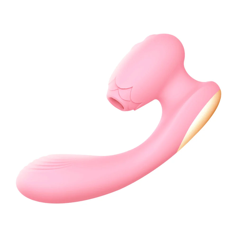 G-spot Vagina Stimulator Dildo Vibrator Sexy Toy - Rose Toy