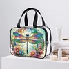 DIY Dragonfly Diamond Art Rhinestone Makeup Bag Transparent PVC Storage Pack