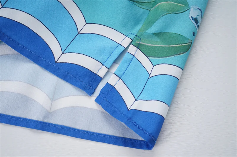 Casablanca 2023 new silk long-sleeved shirt