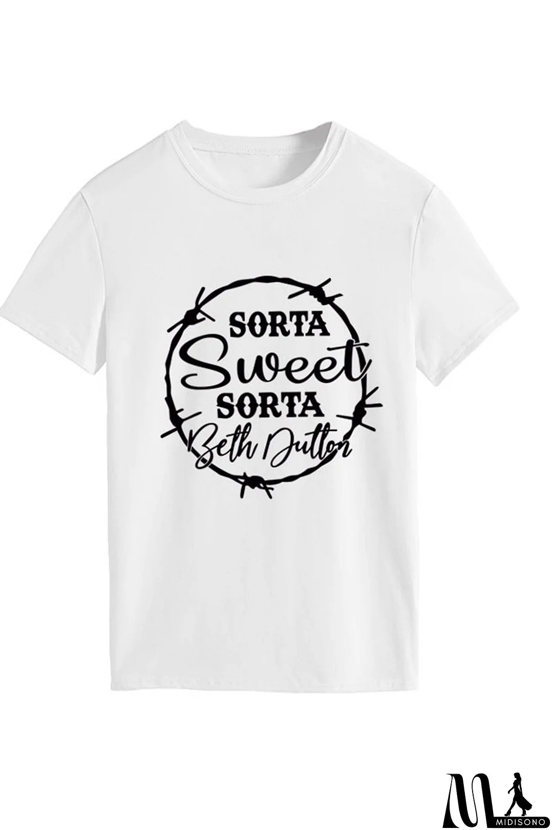 MidiSono - Sorta Sweet Printed T-shirt