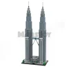 Moc The Petronas Towers 1:800 Scale