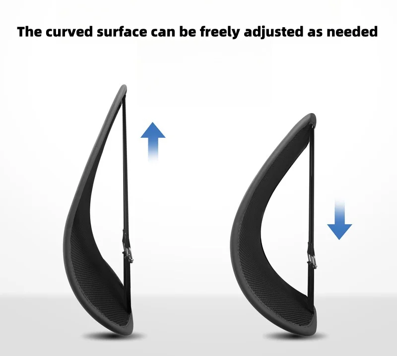 Breathable car seat lumbar support for spring and summer