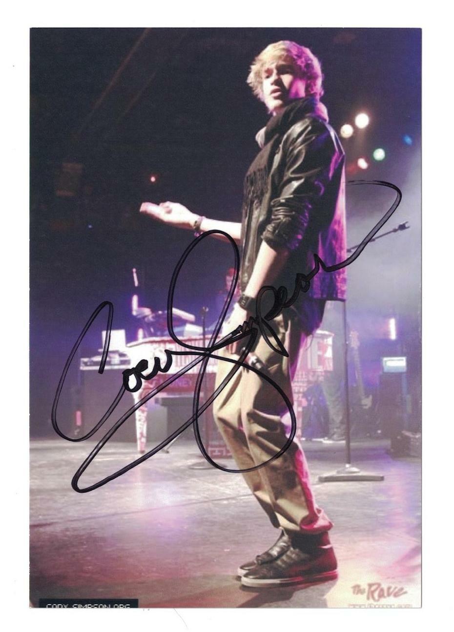 Cody Simpson Signed Autographed 4 x 6 Photo Poster painting Actor Singer Model Rare A