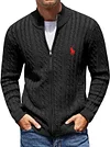 Warm Men's Zip Cardigan