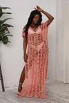 Change Locations Cover Up Handmade Crochet Long Coverup
