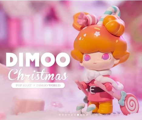 PRE-SALE POPMART DIMOO WORLD CHIRSTMAS 2020 SERIES BLIND BOX